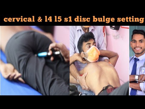 treatment of lumbar sciatica pain & cervical pain, l3 l4 l5 s1 disc bulge chiropractic treatment