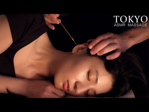 ASMR お疲れの皆様に、睡眠耳かき・イヤーマッサージ | No Talking