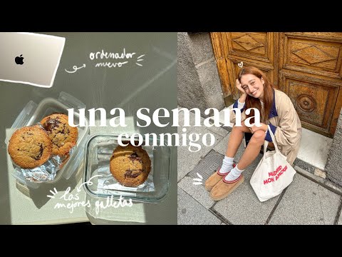 una semana en mi vida 🍁 volviendo a la rutina, ordenador nuevo, empiezo el gym & libros 📚 irene rain