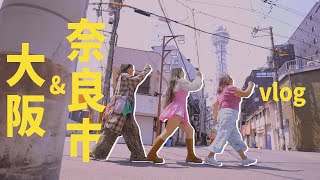 osaka & nara vlog | itinerary for your day trips: shopping, eating, sightseeing