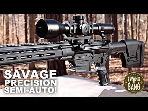 Savage Precision Semi-Auto! MSR 10 Long Range