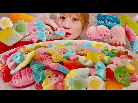 ASMR Swedish Candy【Mukbang/ Eating Sounds】【English subtitles】