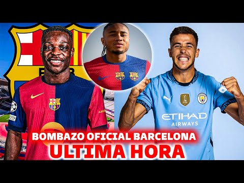 🚨BAMBAZO DEL BARCELONA, FICHAJE OFICIAL 25 MILLONES - DOKU O NKUNKU, FICHAJE DE ULTIMA HORA