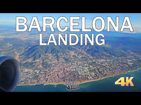 BARCELONA LANDING - Air Europa Boeing B737-800