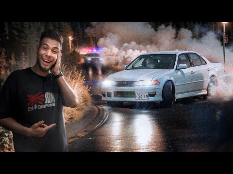 НЕЛЕГАЛЬНЫЙ ДРИФТ в ГОРАХ ЯПОНИИ на TOYOTA MARK 2! Трушный JDM.