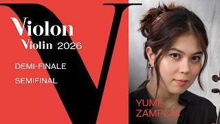 Concours 2026 - Violon | Violin - Demi-finale | Semifinal - Yume Zamponi