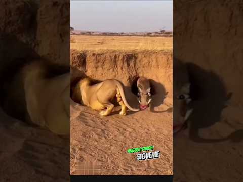 Pumba empuja a Simba