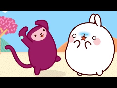 Molang and Piu Piu's Monkey Adventure  | Comedy Cartoon | HooplaKidz TV