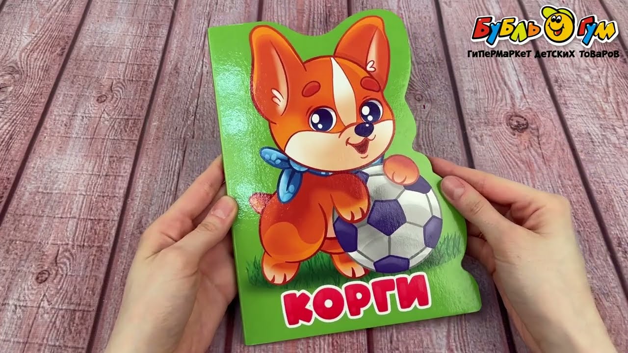 Книга-вырубка Корги - видео