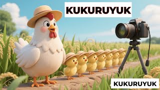 Lagu Kukuruyuk Suara Ayam Jago Lagu Anak Ayam disawah Ayam Berkokok merdu #kukuruyuk #ayam