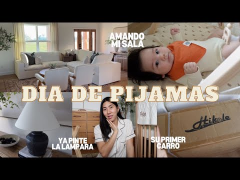 Día De Pijamas Y Cocinadera + Mi Hijo Ya Tiene Su Primer Carro + Amando Mi Sala 🤍