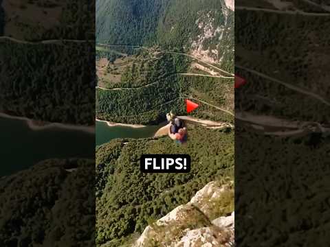 Magnus Effect On a Cliff Jumper!🫨