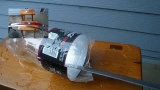 Sword Edge Test vs Water Bottles