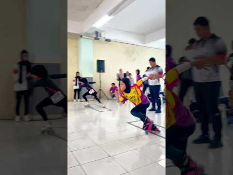 Speed slalom #hijab #skating #shorts