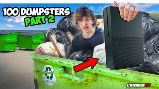 I Searched 100 Dumpsters, Here's What I Found Dumpster Diving Part 2