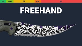 Flip Knife Freehand Wear Preview
