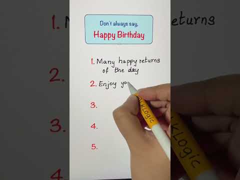 Don’t always say Happy Birthday🚫❌