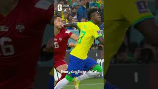 Vinícius Jr Plays For More Than Himself ❤️🇧🇷 #FIFAWorldCup #WorldCup2026 #Brazil #Football #shorts