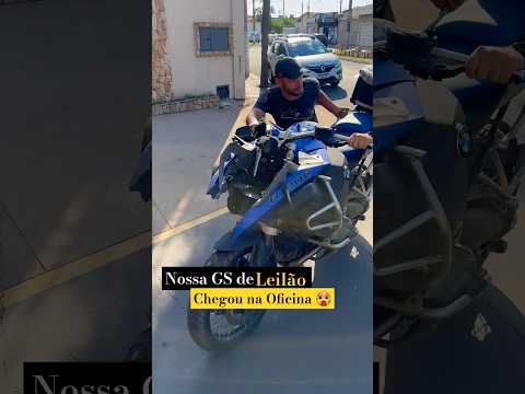 Será que a GS de Leilão funciona? 🥵👇#leilao #leilão #leilaoonline #leiloes #moto #bmwgs1200 #gs1200