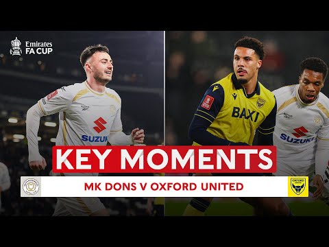 Temps forts du match Milton Keynes Dons - Oxford United