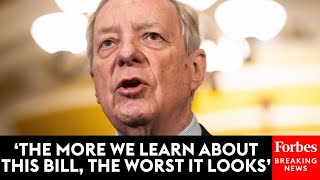 Dick Durbin Rails Against Republican Reconciliation Bill In Blistering Senate Floor Remarks