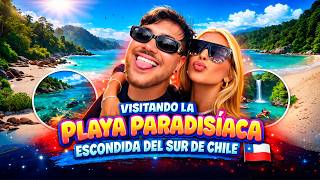 DESCUBRIMOS UNA PLAYA PARADISÍACA SECRETA EN EL SUR DE CHILE 😱🏝️
