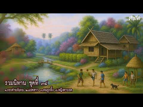 รวมนิทาน ฟังสบาย คลายเครียดก่อนนอน ชุดที่ ๓๔ l ฟังยาวๆไม่มีโฆษณาคั่นกลาง