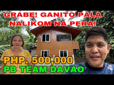 GRABE! UMABOT PALA NG  500,000 YUNG NALIKOM NA PERA SA PABAHAY NILA!