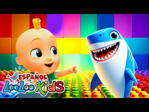 Bebé Tiburón 🦈🎵 ¡El Baile Más Divertido! - Canciones Infantiles con LooLoo Kids Español 💃✨