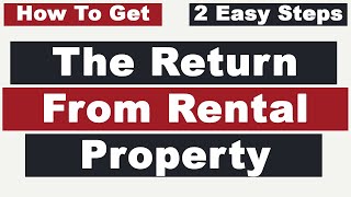 Stocks or Rental Property? A Simple Way to Measure The Return From Real Estate