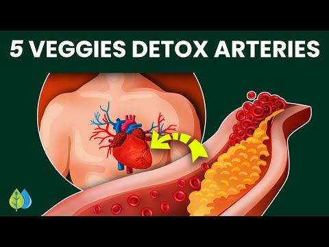 Top 5 veggies to detox your arteries & prevent heart attacks!