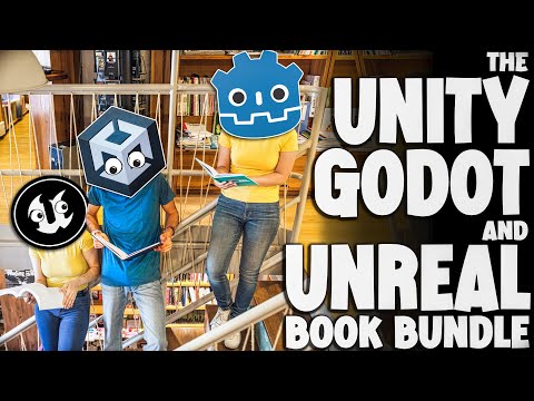 Oddly Named Unreal Engine, Unity and Godot Game Programming Book Bundle