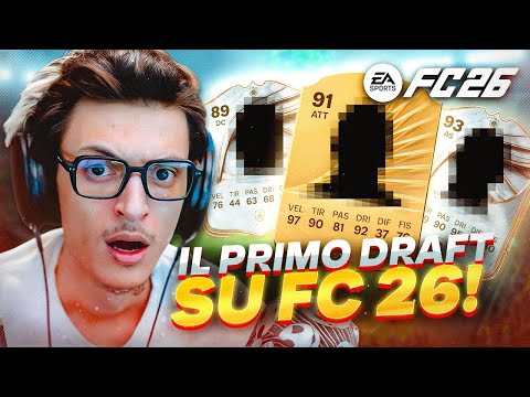 IL PRIMO DRAFT SU FC 26 | UNA SQUADRA CLAMOROSA!