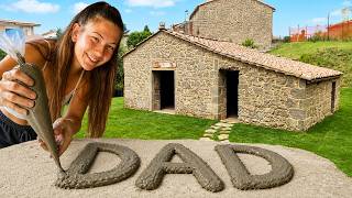 We CONCRETED my dad’s house and changed EVERYTHING!