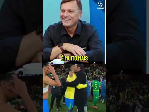 “Explodiu! Mauro Cezar ironiza Samir Xaud por abraçar jogadores após o jogo!”