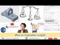 Mass Properties and Weight Calculation