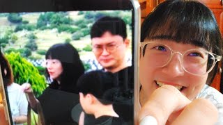 엄마 산소 갔는데 남편 표정이...