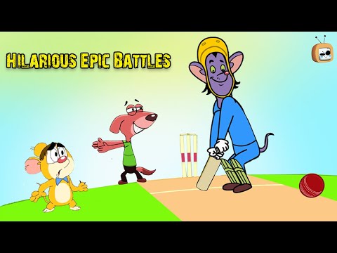 Rat-a-Tat: Non-Stop Laughter- Rats Take on Doggy Don! | Rat-A-Tat Best Battles | Chotoonz Tv