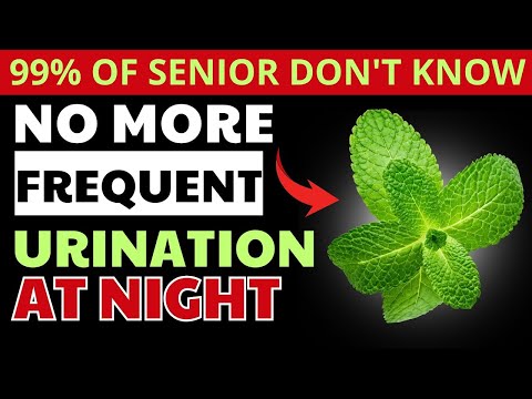 SENIORS : Top 4 Superfoods To Stop Frequent Nighttime Urination Naturally - (Nocturia Relief)