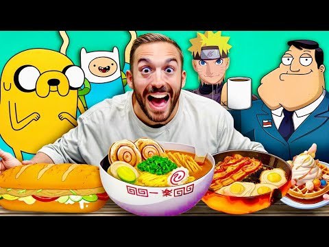 Mangio solo CIBO dei CARTONI per 24H !! #3