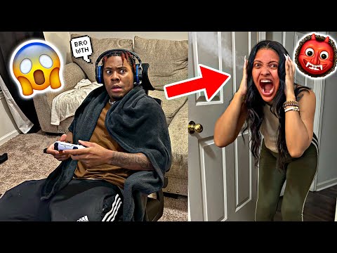 Spazzing Out For No Reason Prank On My BF!