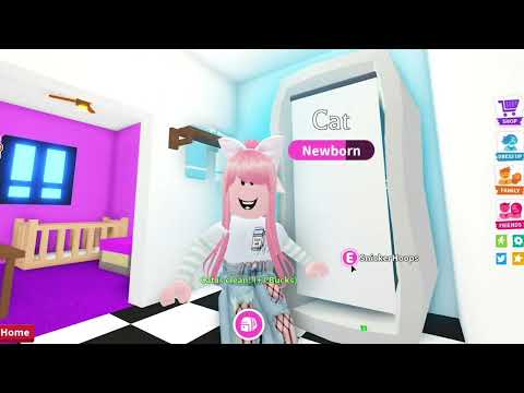 Snickerhoops First Time Playing Adopt Me
