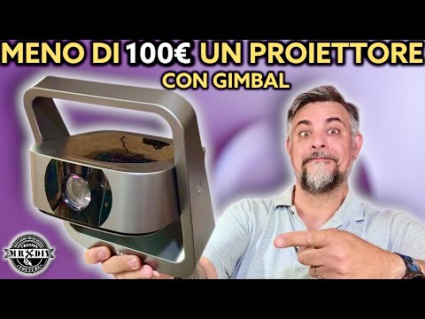Cioè... meno di 100€ per questo vero proiettore con gimbal? Android 13 smart tv. Eeenfy Venus V1 Q8.