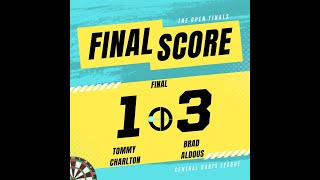 Tommy Charlton vs Brad Aldous | 2025 Central Darts Open Final