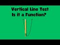Understanding Functions and the Vertical Line Test