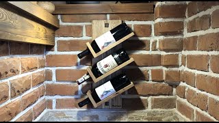 Oak Wine Rack