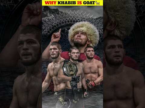 Why khabib nurmagomedov Is GOAT 🐐 #shorts #ytshorts #khabib #ufc