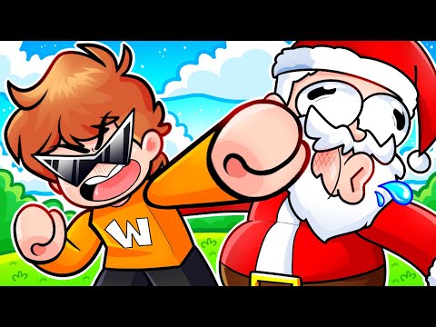 Roblox: Golpea a Santa 🎅 PERDONAME POR ESTO SANTA!!!!