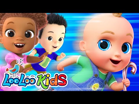 Catch Me If You Can 🏃‍♂️ LooLoo Kids Fun Nursery Rhymes and Playful Songs - Energetic Tunes for Kids