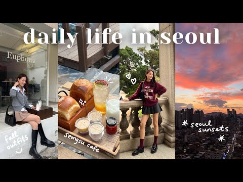 seoul vlog 🇰🇷 moving soon, new seongsu cafe, michelin fine dining, cooking, husband's birthday